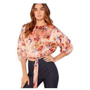 NWOT Cinq a Sept Pascale Silk Top
